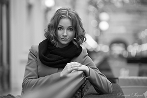 Воздушная гимнастка Елизавета Королева